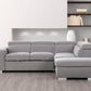 Pasadena Large Sleeper Sectional Sofa Bed with Storage Ottoman and 2 Stools - Available in 3 Colours