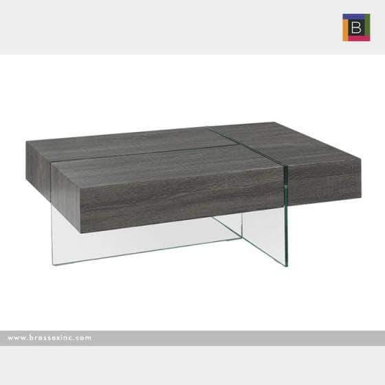 Brassex Inc. Coffee Table Grey Brassex 3-Way Storage Coffee Table  - 2 Colours Available