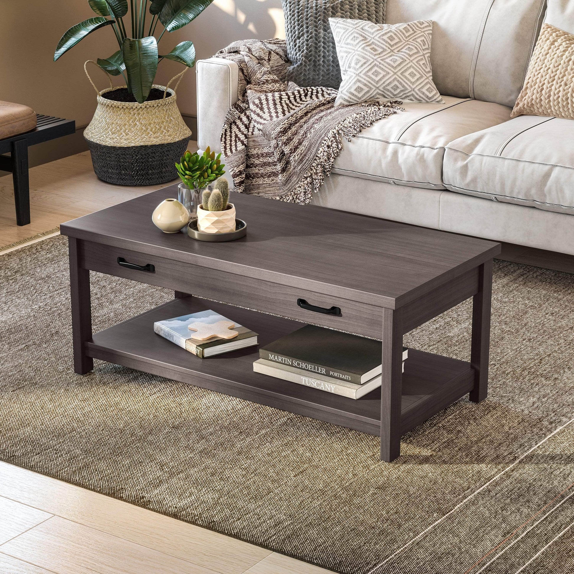 Modubox Coffee Table Isida 44"W Coffee Table - Available in 2 Colours