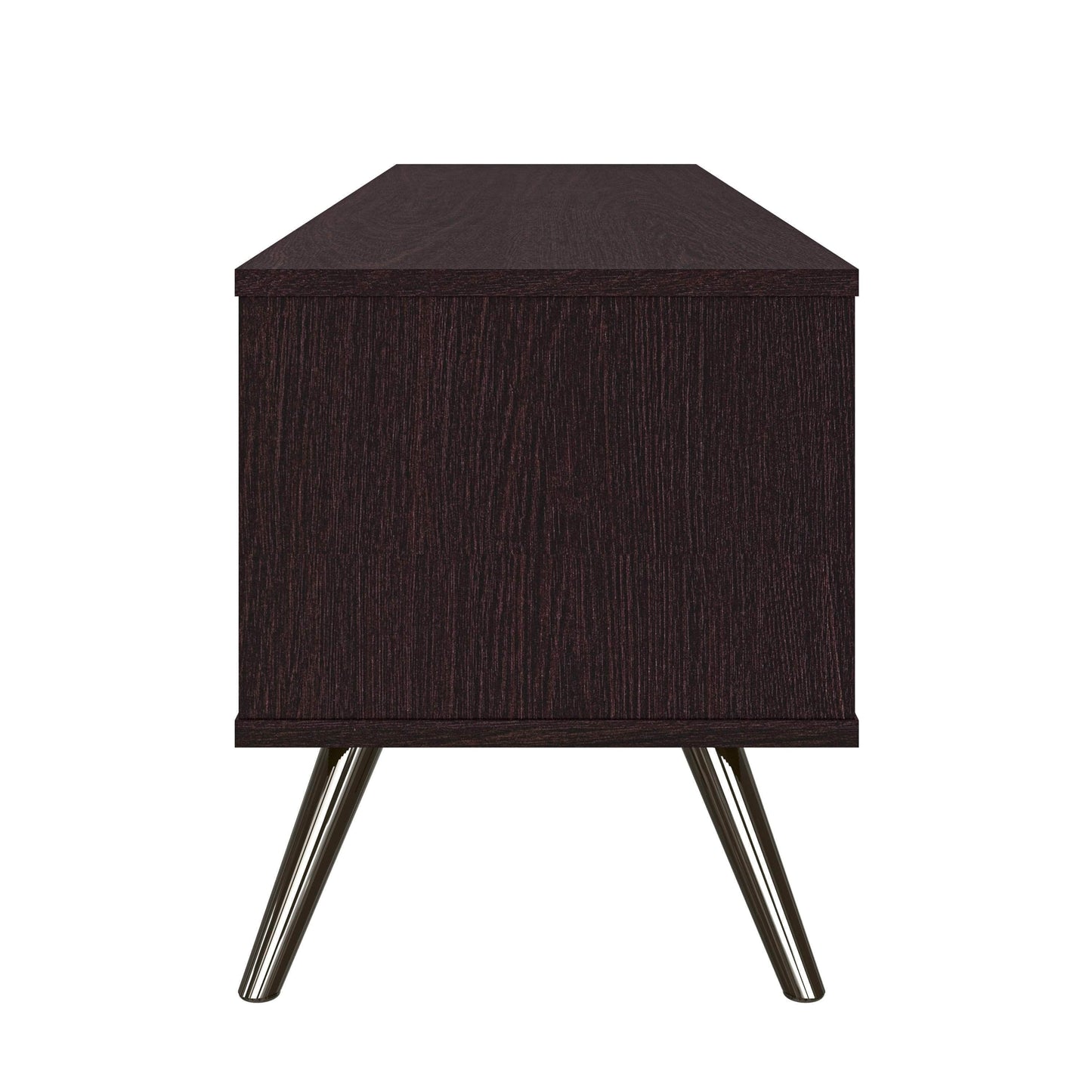 Modubox TV Stand Krom 54"W TV Stand with Metal Legs for 60" TV - Available in 2 Colours