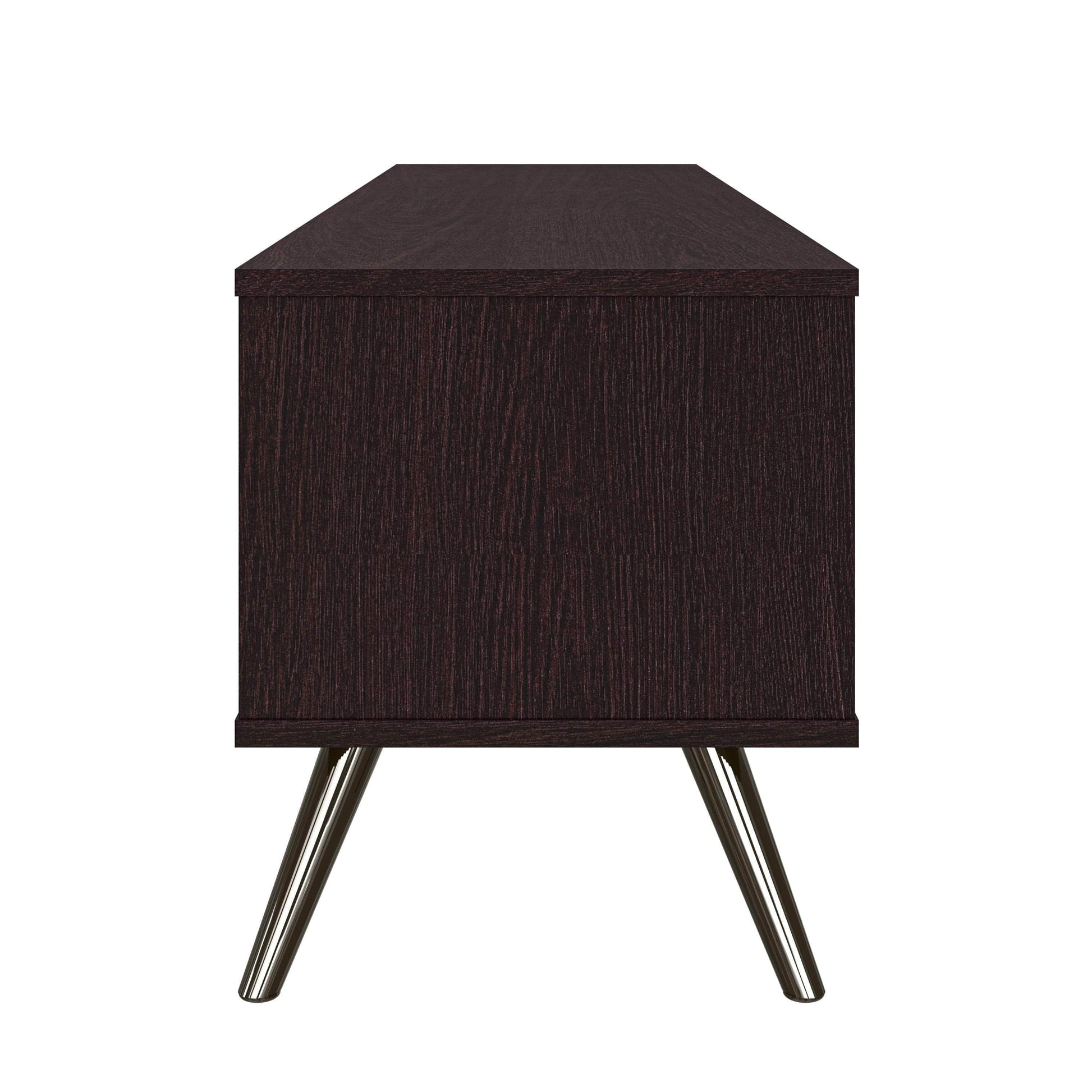 Modubox TV Stand Krom 54"W TV Stand with Metal Legs for 60" TV - Available in 2 Colours