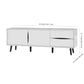 Modubox TV Stand White Maia TV Stand - White