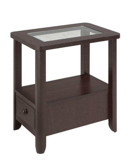 Pending - Brassex Inc. End Table Accent Table With Storage - Available in 2 Colours