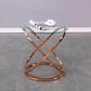 Pending - Brassex Inc. End Table Cairo Accent Table - Available in 2 Colours