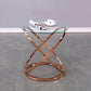 Pending - Brassex Inc. End Table Cairo Accent Table - Available in 2 Colours