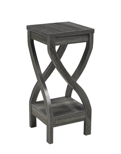 Pending - Brassex Inc. End Table Grey Addison Accent Table - Available in 2 Colours