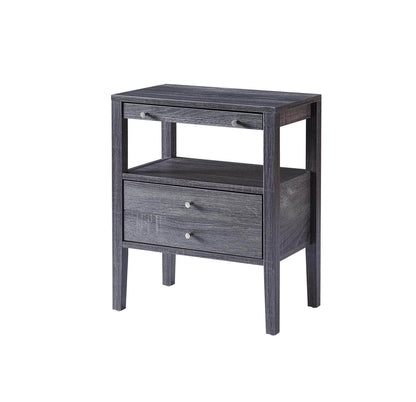 Pending - Brassex Inc. End Table Grey Alaska Accent Table - Available in 3 Colours
