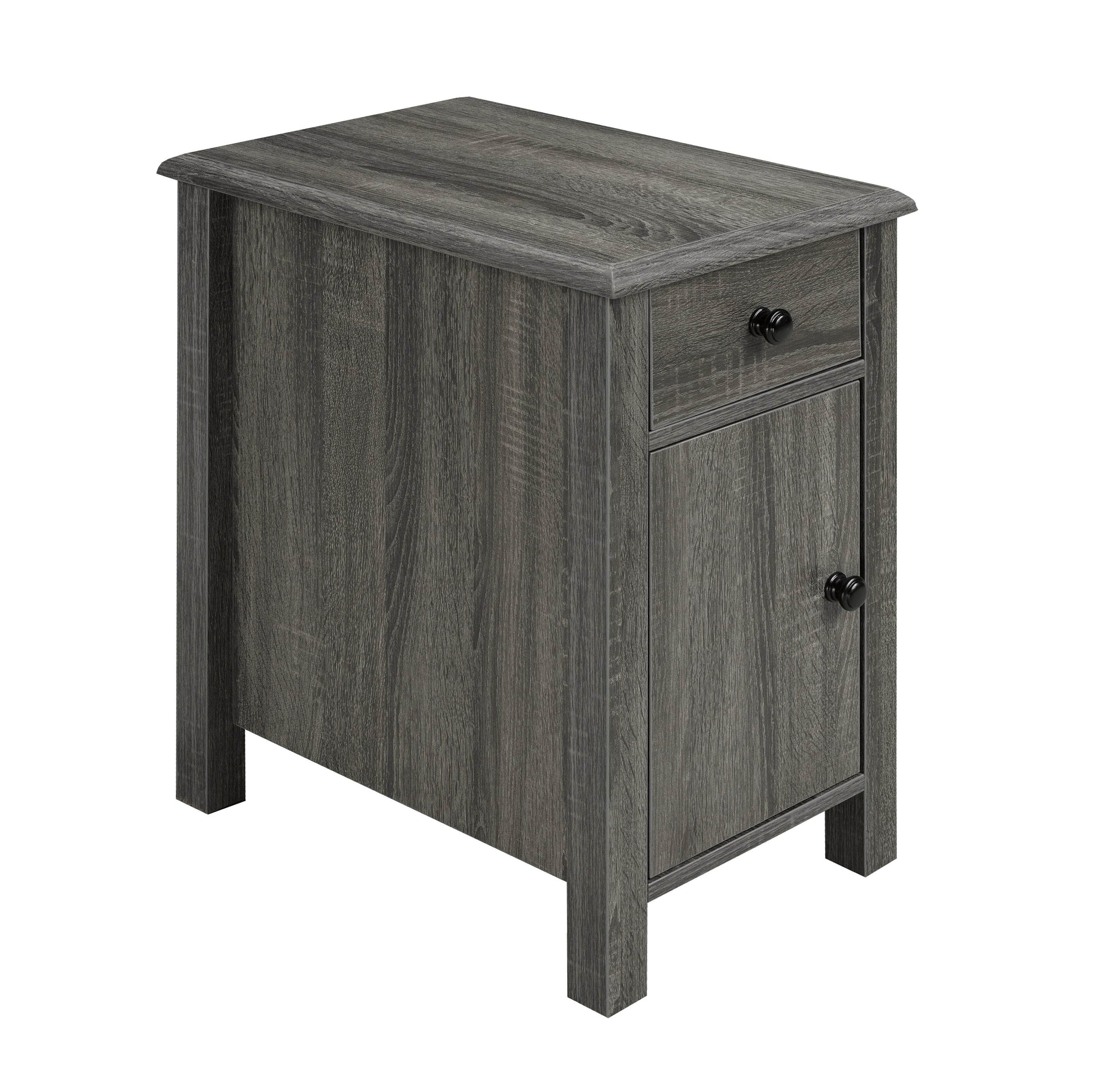 Pending - Brassex Inc. End Table Grey Telephone Stand With Storage - Available in 2 Colours