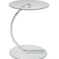 Pending - Brassex Inc. End Table Silver Noah Accent Table - Available in 2 Colours