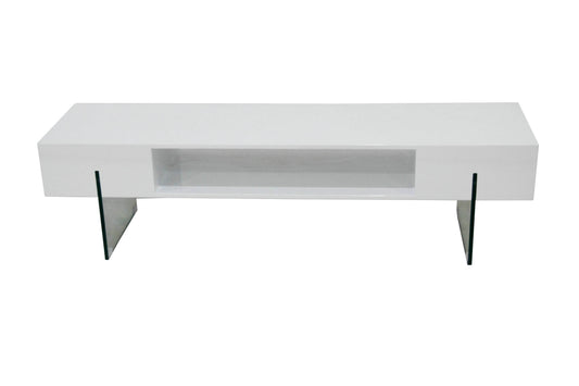 Pending - Brassex Inc. TV Stand Arielle 59'' TV Stand in White
