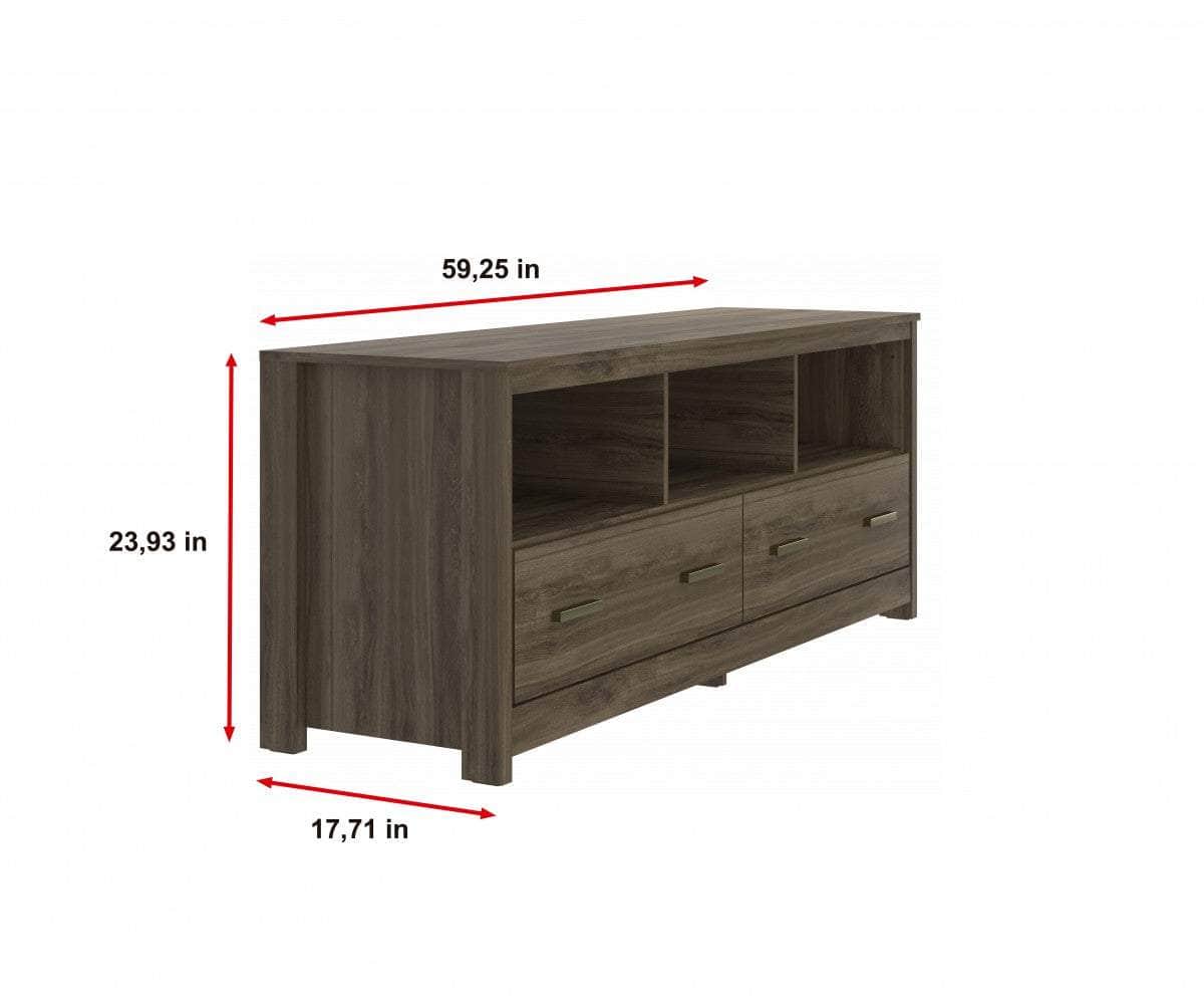 Pending - Brassex Inc. TV Stand Mateo 59" TV Stand - Available in 2 Colours