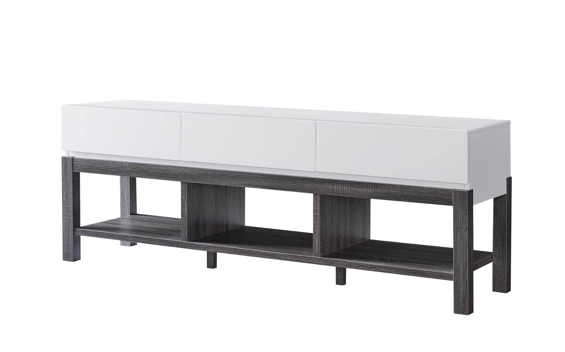 Pending - Brassex Inc. TV Stand White & Grey Adel 60" TV Stand - Available in 2 Colours
