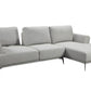 Pending - Urban Cali Newport Adjustable Deep Seating Sectional Sofa in Nela Light Grey