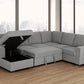 Pending - Urban Cali Sectional Sofa Left Facing Chaise Santa Cruz Large Sleeper Sectional Sofa Bed with Storage Chaise