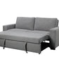 Pending - Urban Cali Sleeper Sectional Eureka Sleeper Sofa Bed in Solis Grey