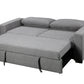 Pending - Urban Cali Sleeper Sectional Eureka Sleeper Sofa Bed in Solis Grey