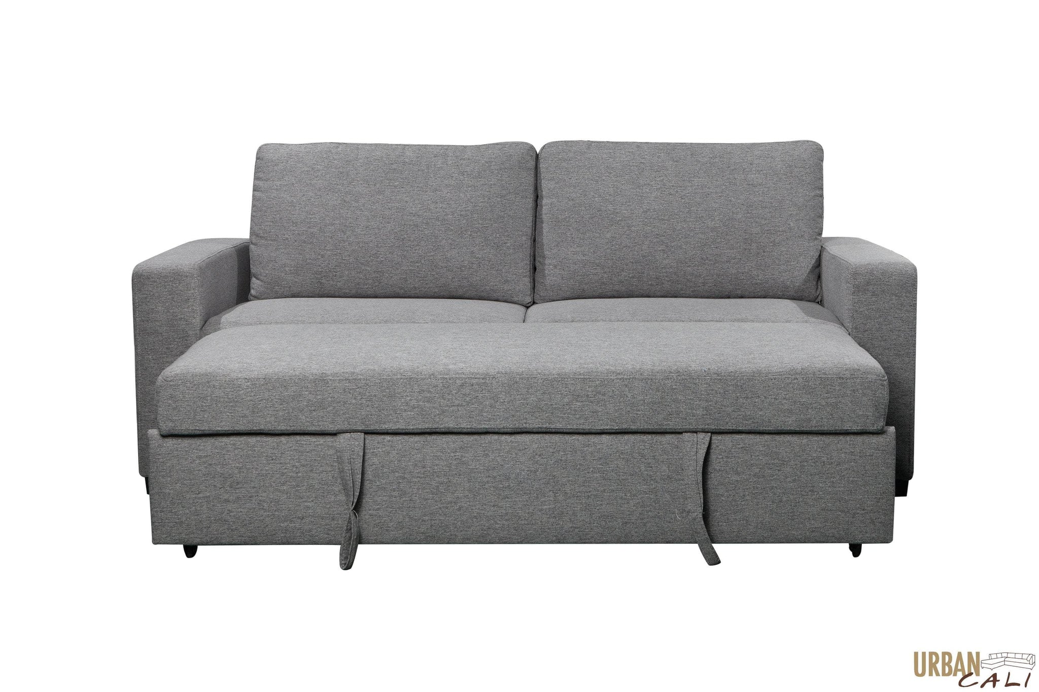 Urban Cali Eureka Sleeper Sofa Bed in Solis Grey CanapéLit Gris