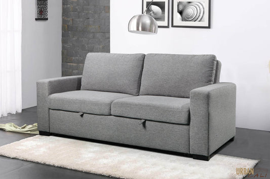 Pending - Urban Cali Sleeper Sectional Eureka Sleeper Sofa Bed in Solis Grey