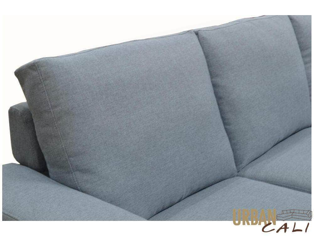 Pending - Urban Cali Sophia Sectional Sofa with Reversible Chaise in Grey Linen