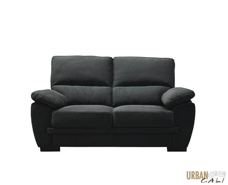 Urban Cali Loveseat Monterey 64" Pillow Top Arm Loveseat in Cotton Fabric - Available in 2 Colours