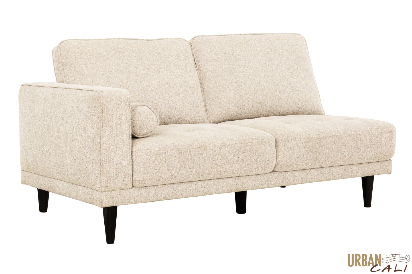 Palm Springs Sectional Sofa in Nora Oat