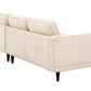 Palm Springs Sectional Sofa in Nora Oat
