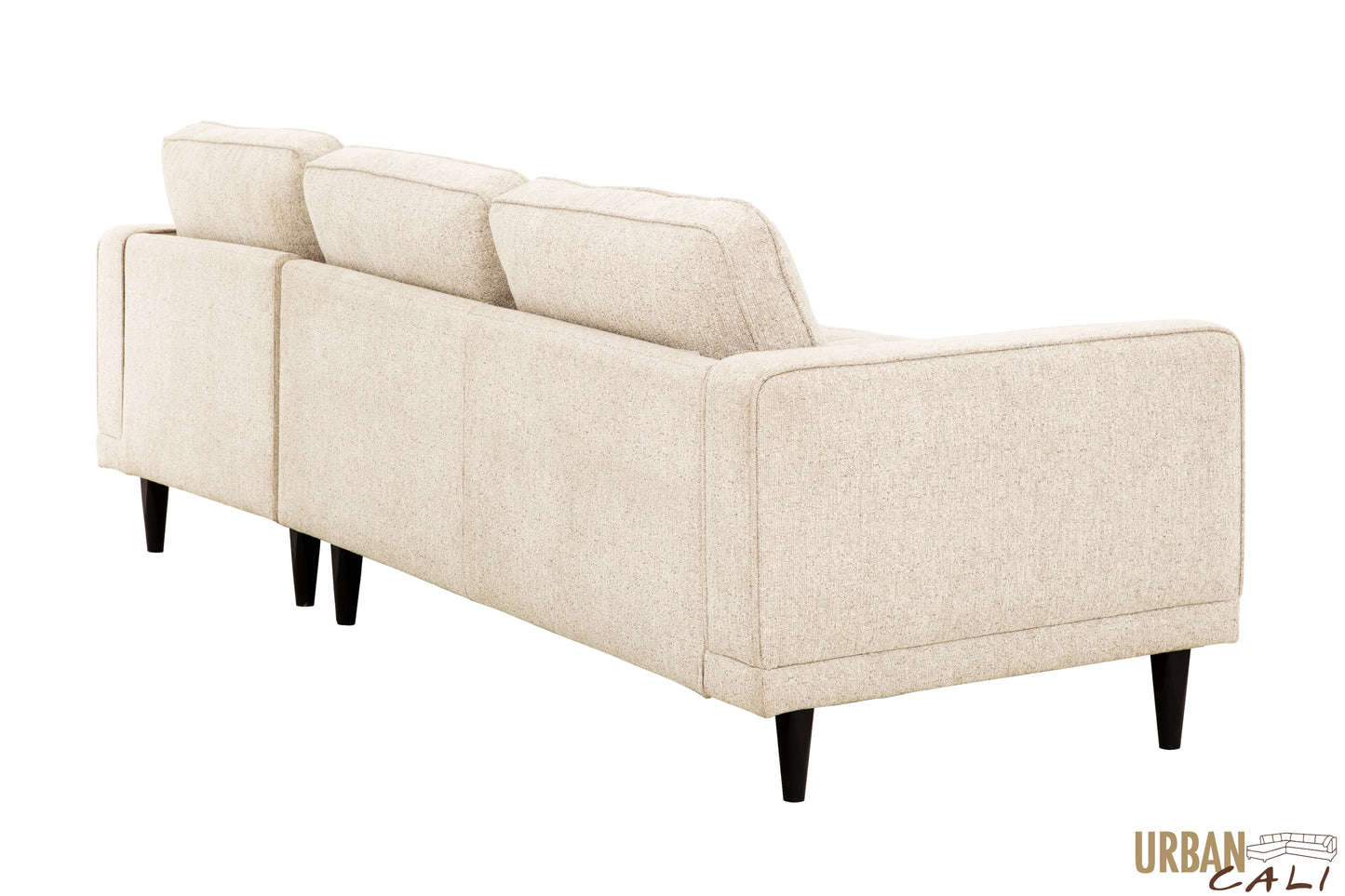 Palm Springs Sectional Sofa in Nora Oat