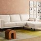 Palm Springs Sectional Sofa in Nora Oat