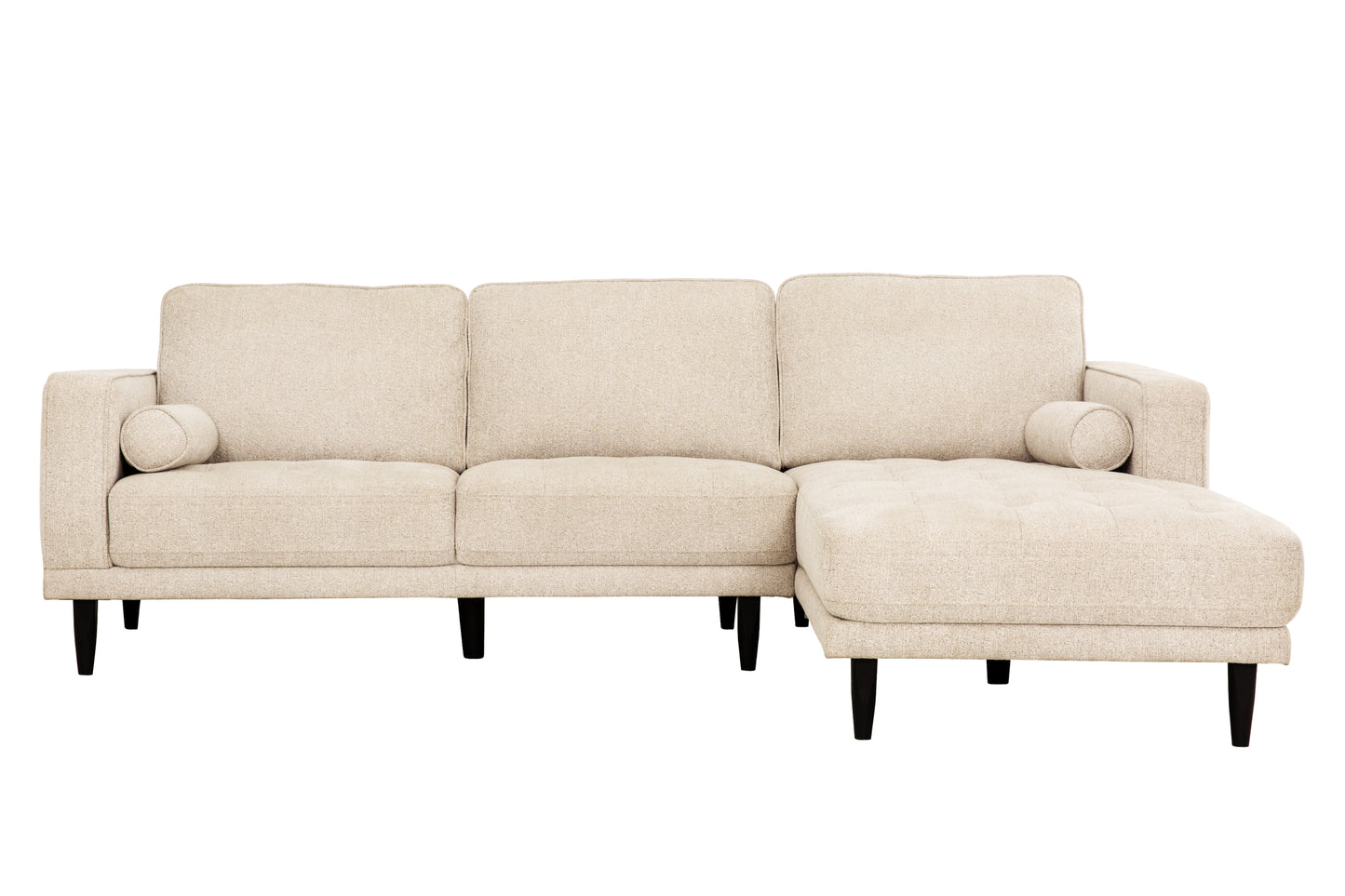 Palm Springs Sectional Sofa in Nora Oat