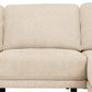 Palm Springs Sectional Sofa in Nora Oat