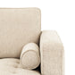 Palm Springs Sectional Sofa in Nora Oat