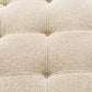 Palm Springs Sectional Sofa in Nora Oat