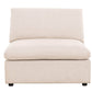 Urban Cali Sectional Long Beach Large Modular Sectional Sofa with Ottoman in Axel Beige
