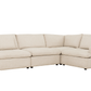 Urban Cali Sectional Long Beach Medium Modular L-Shaped Sectional Sofa in Axel Beige