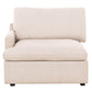 Urban Cali Sectional Long Beach Medium Modular L-Shaped Sectional Sofa in Axel Beige