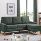 Urban Cali Sectional San Francisco 74.8" Wide Sectional Sofa with Reversible Chaise - Available in 4 Colours