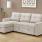 Urban Cali Sectional Sofa Venice Sleeper Sectional Sofa Bed with Reversible Storage Chaise - Available in 4 Colours