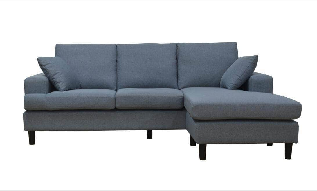 Urban Cali Sectional Sophia 84" Wide Sectional Sofa with Reversible Chaise - Available in 2 Colours