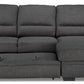 Urban Cali Sleeper Sectional Anaheim Condo Sleeper Sectional Sofa Bed with Storage Chaise