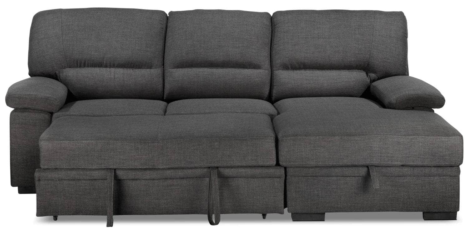 Urban Cali Sleeper Sectional Anaheim Condo Sleeper Sectional Sofa Bed with Storage Chaise