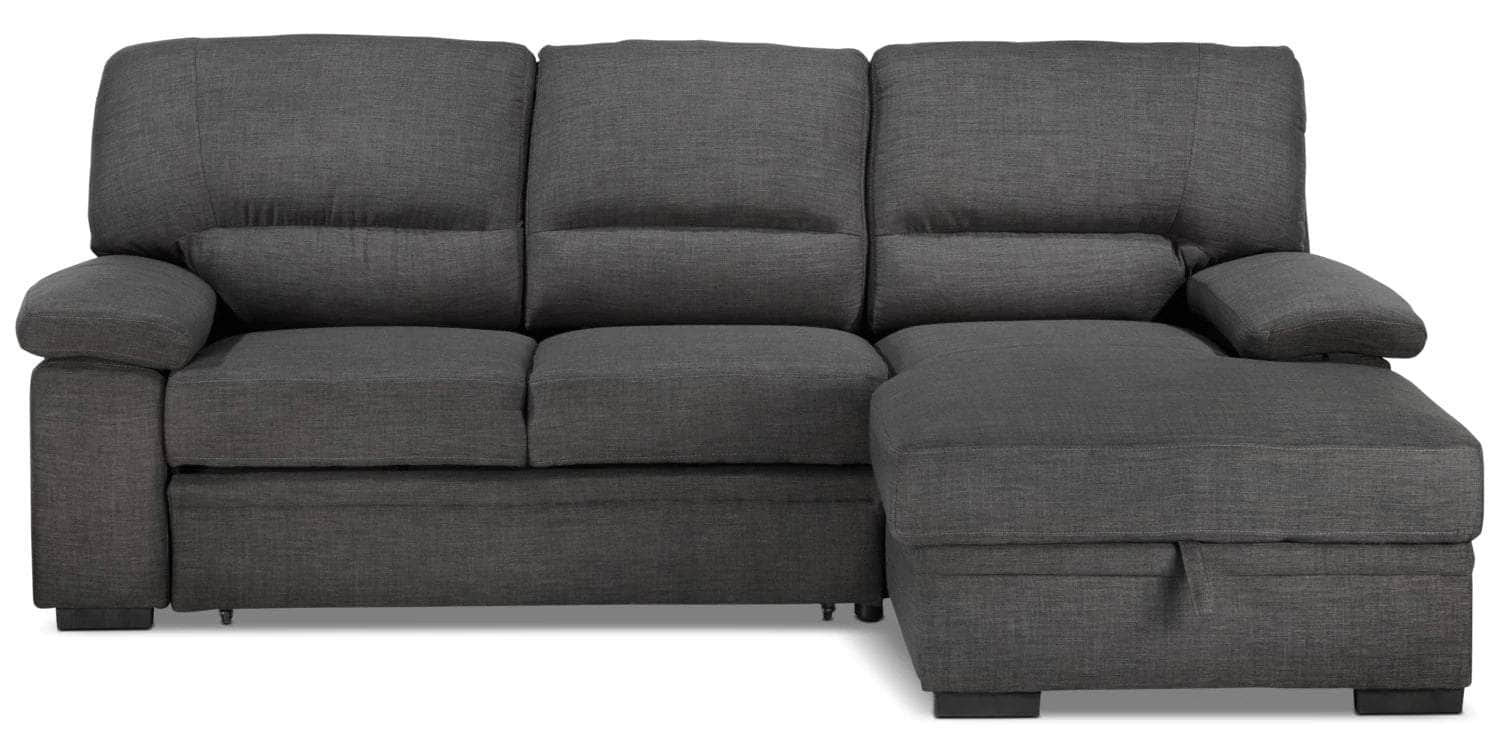Urban Cali Sleeper Sectional Anaheim Right Facing Chaise Anaheim Condo Sleeper Sectional Sofa Bed with Storage Chaise