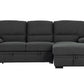 Urban Cali Sleeper Sectional Anaheim Right Facing Chaise Anaheim II Condo Sleeper Sectional Sofa Bed with Cup Holders and Storage Chaise