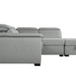 Urban Cali Sleeper Sectional Gerardo Sleeper Sectional Sofa Bed with Storage Ottoman