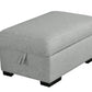 Urban Cali Sleeper Sectional Gerardo Sleeper Sectional Sofa Bed with Storage Ottoman