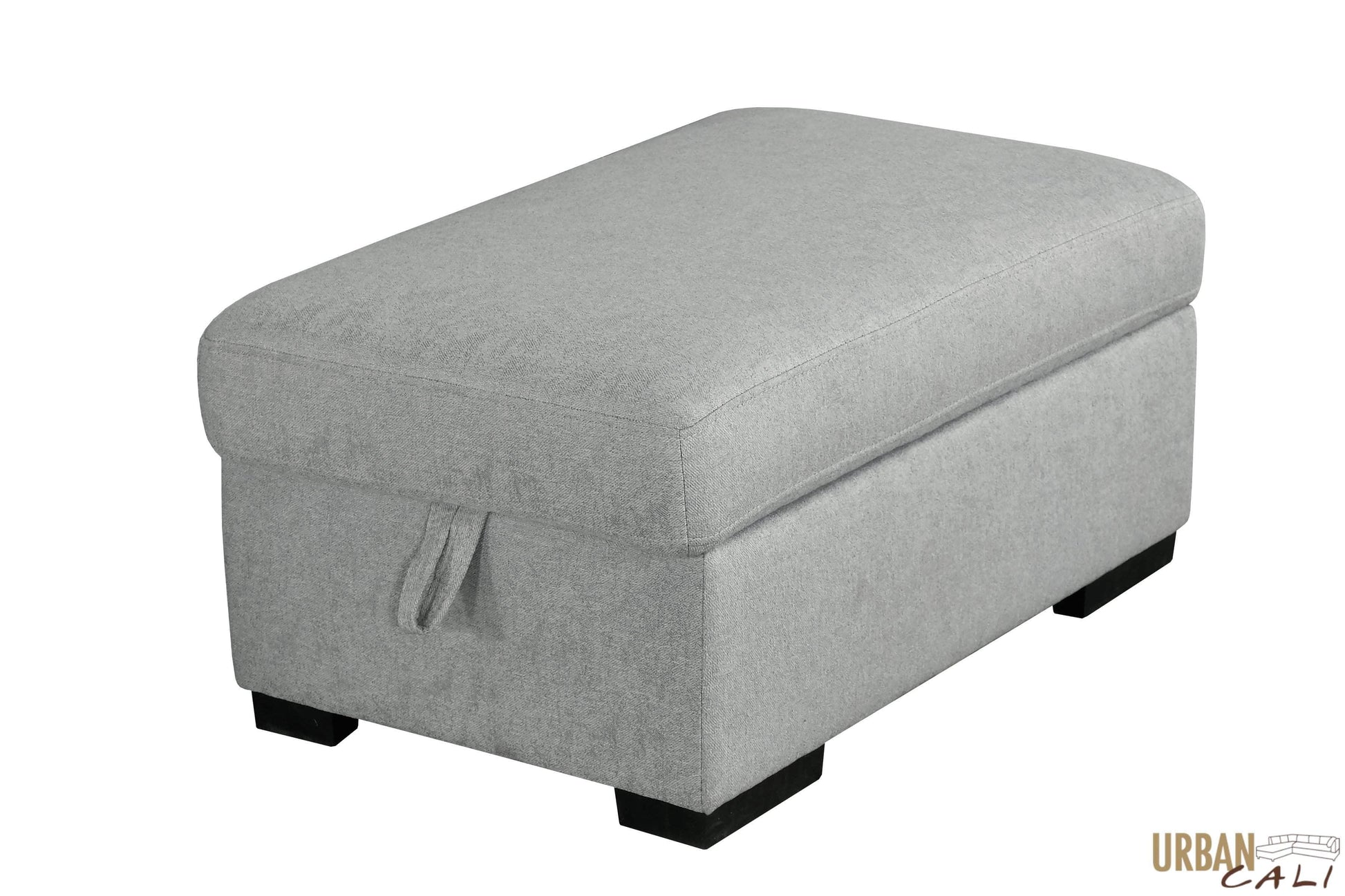 Urban Cali Sleeper Sectional Gerardo Sleeper Sectional Sofa Bed with Storage Ottoman