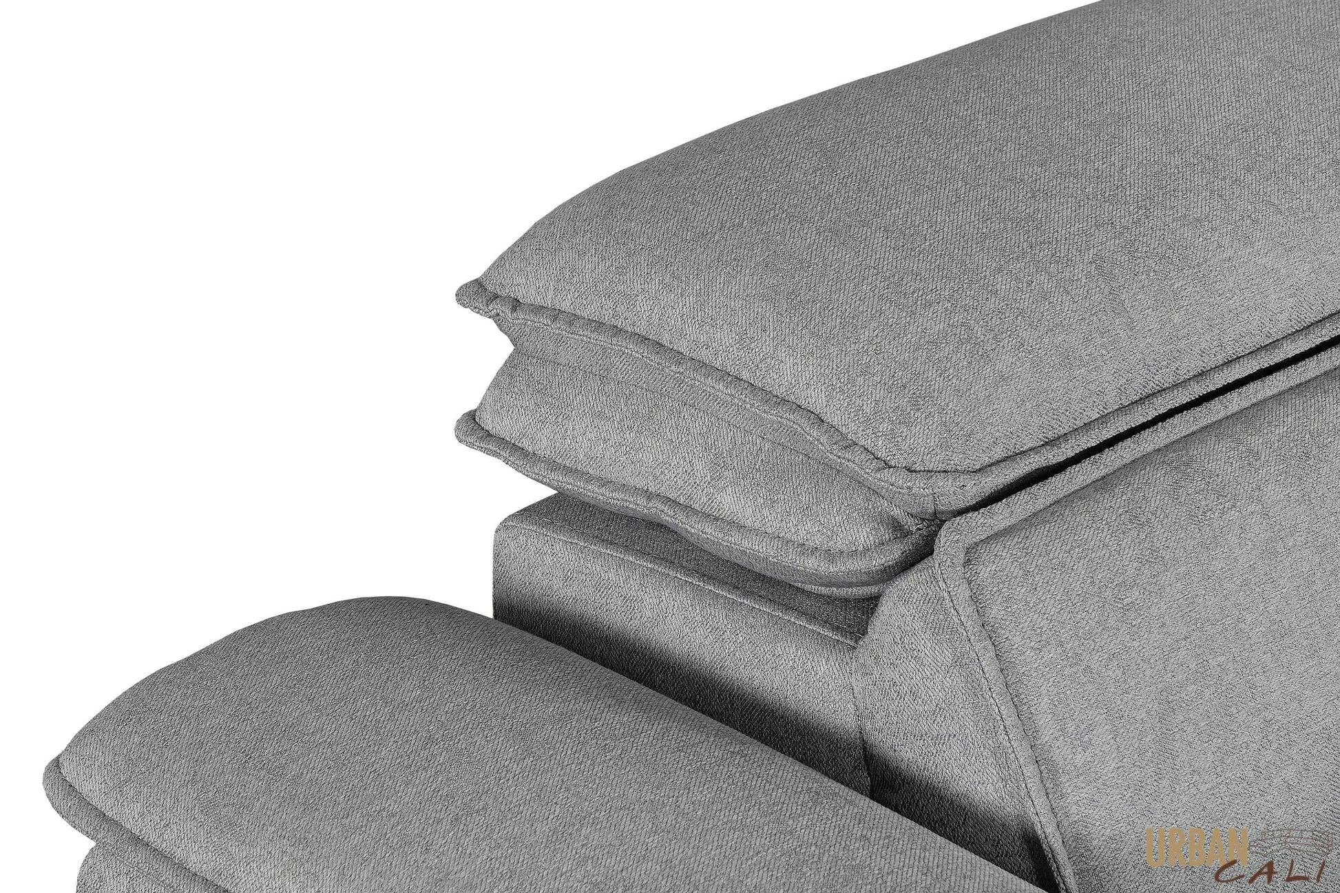 Urban Cali Sleeper Sectional Gerardo Sleeper Sectional Sofa Bed with Storage Ottoman