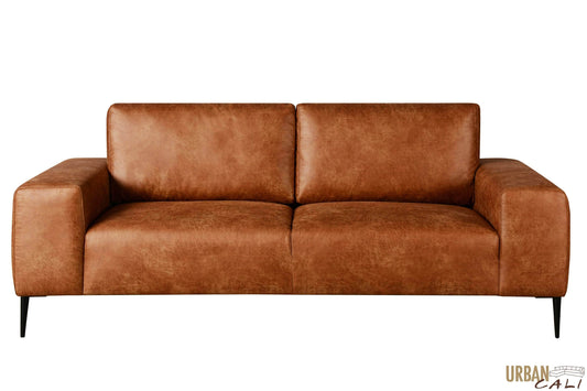 Urban Cali Sofa Fresno Sofa in Rustic Light Brown